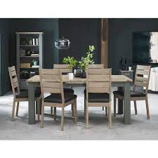 Abbey dining table 180cm in wormy chestnut/metal d. 8 Seater Dining Tables Extendable And Fixed Top Oak Furniture Uk