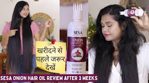 sesa onion hair oil review after using
