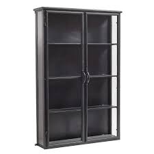 Nordal Downtown Tall Iron Wall Cabinet