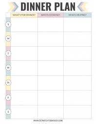 20 meal planning templates that will