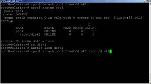 solaris 11 zfs storage pools you