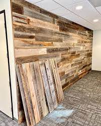 Extra Wide Reclaimed Barn Wood Nail Up