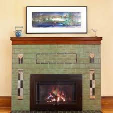 Prairie Arts Crafts Fireplace