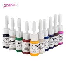 micro tattoo color ink pigments makeup
