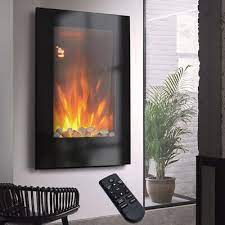 88cm Tall Electric Wall Fire Vertical