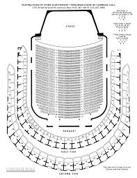 48 Expository Carnegie Hall Seating Chart Zankel Hall