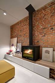 Exposed Brick Wall In Living Rooms