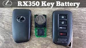 How To Change A Lexus RX350 Remote Fob Smart Key Battery 2016 - 2021 DIY  Remove Replace Tutorial - YouTube