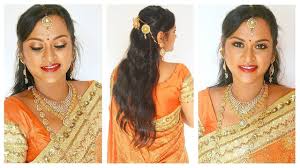 south indian bridal reception makeup