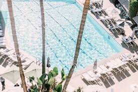 the beverly hilton pool spa day