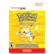 Pokemon Yellow Version (3DS) - Téléchargement numérique