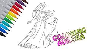 Aurora adalah seorang wanita muda yang sangat cantik dengan rambut yang keemasan seperti sinar. Princess Aurora Coloring Pages For Kids Mewarnai Princess Aurora Youtube