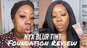 new nyx blur tint foundation review