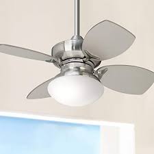 Pretty handsome guy was remarking to me last night, wait okay, and i also wanted to change your mind about ceiling fans and design aesthetics. 10 Best Small Ceiling Fans Cute Little Fans For The Small Spaces