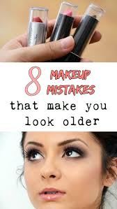 makeup mistakes that make you look