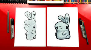 How To Draw A Bunny From Sherlock Gnomes - Art For Kids Hub -