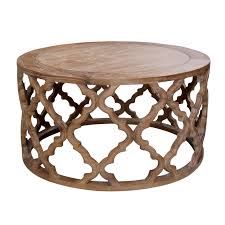 Hamptons Inspired Round Coffee Table