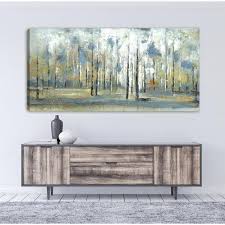 Sky Branches Canvas Wall Art