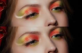 creative makeup with photo