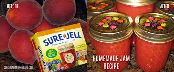 homemade jam or jelly recipe using sure
