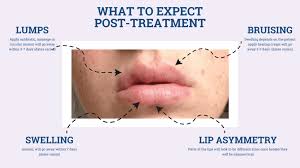do lip filler lumps go away on their own