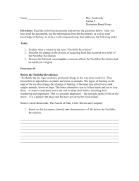 mrs fredericks global document based essay directions 