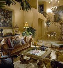 Tuscan Living Room Design For The