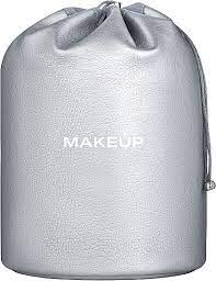 makeup makeup pouch allbeauty silver