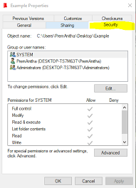 how to find folder ownership on windows