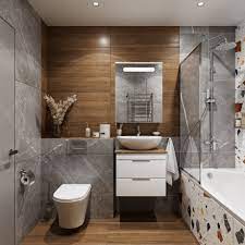 Дизайн ванной комнаты в современном стиле - 130 лучших фото идей и готовых  дизайн проектов от профессионалов Сантехника-Онлайн.Ру