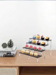 1 set acrylic party dessert display