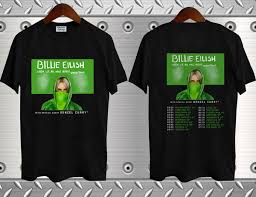 Billie Eilish World Tour 2019 With Special Guest Denzel Curry T Shirt Size S 3xl Fashion Tee Shirt Funny Tee Shirt Designers From Awesometee 12 7