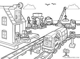Download or print the image below. Lego Coloring Pages Cartoons Awesome Lego City Printable 2020 3637 Coloring4free Coloring4free Com