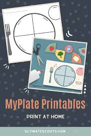 my plate printable activities