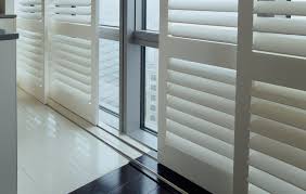 sliding door plantation shutters