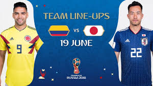 Head to head statistics and prediction, goals, past matches, actual form for world cup. Lineups Colombia V Japan Match 16 2018 Fifa World Cup Youtube