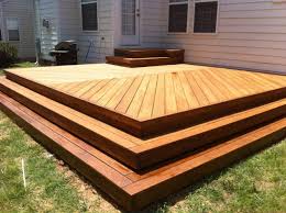 Small round deck with seat. 7 Diy Deck Ideas To Spruce Up Your Backyard Homeyou