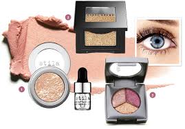 right glitter eye makeup for your eye color