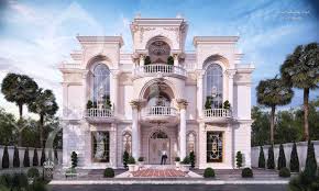 Modern classic villa interior design riyadh saudi arabia cas. New Classic Elegant And Luxury Villa Qatar Diebstudio Luxury Villa Design Classic Villa Classic Villa Exterior