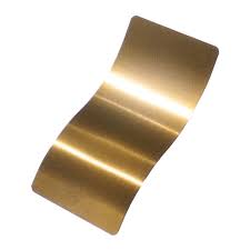 It's color depending on the amount of zinc in the alloy. Brassy Gold Pps 6530 Prismatic Powders