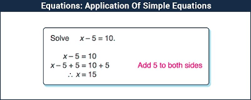 Simple Equations Of