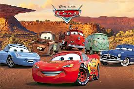 Cars - Disney / Pixar Movie Poster (Characters: Lightning Mcqueen & Sally...)  - Walmart.com