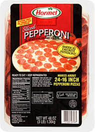 hormel sliced pepperoni 48 oz