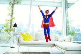 What is the difference between a living room and a sitting room. Boy Superhero Jumping Off Living Room Sofa Caif13939 Robert Daly Westend61