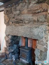 Clean Up Blackened Stone Fireplace
