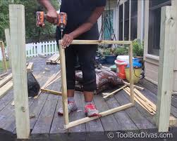 How would you reinvent your backyard? How To Easily Build And Install Deck Railing Toolbox Divas