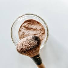 diy natural cacao face powder