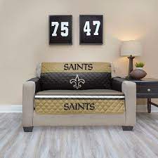 New Orleans Saints Quilted Loveseat