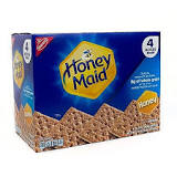 How many Honey Maid Graham Crackers are in a box?