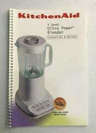 kitchenaid blender 5 speed ultra power